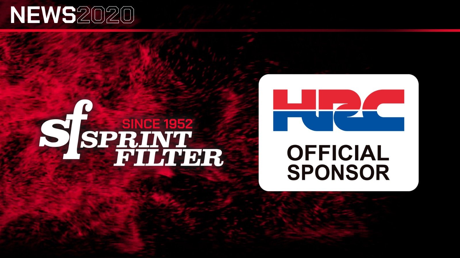 Sprint Filter is HRC Official Technical Supplier